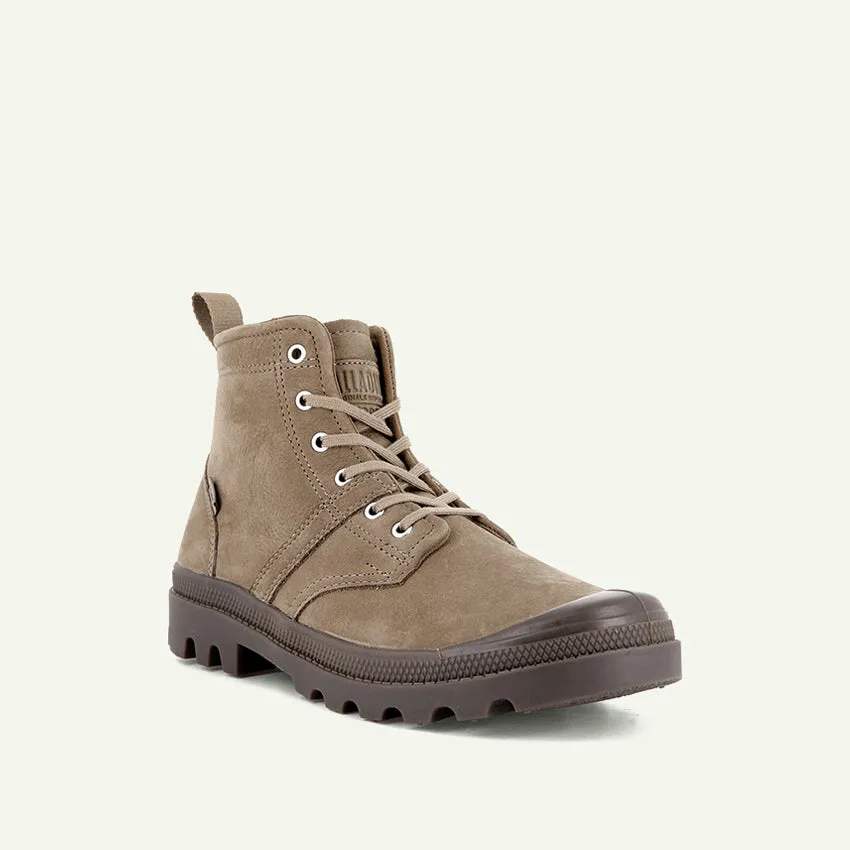 PALLABROUSSE HI WP UNISEX BOOTS - BONE BROWN