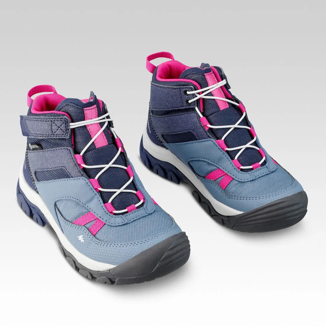 Quechua Kid's Boots - Mid - Waterproof - Grey