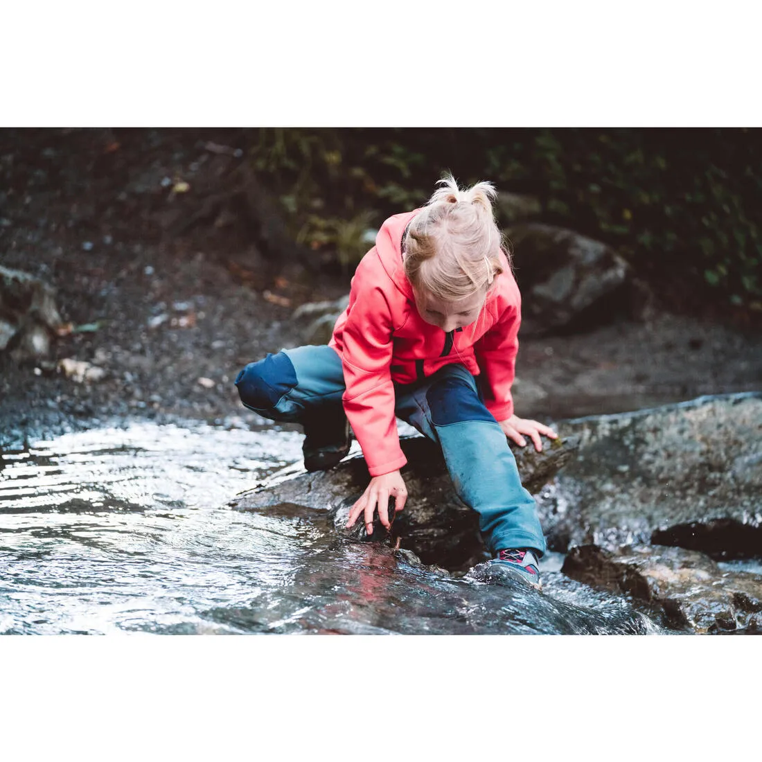Quechua Kid's Boots - Mid - Waterproof - Grey